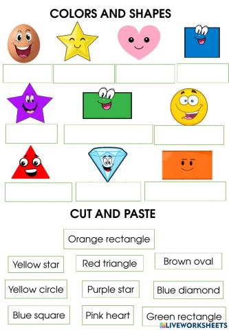 Colors and shapes