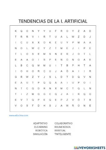 Tendencias de la inteligencia artificial en la educación