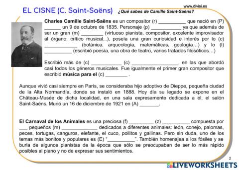 SAINT-SAËNS, Camille