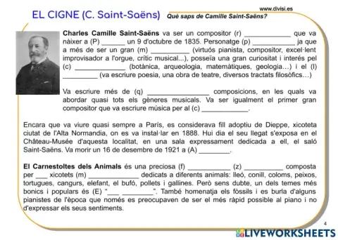 SAINT-SAËNS, Camille (valencià)