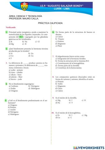 Principios de Bioquimica