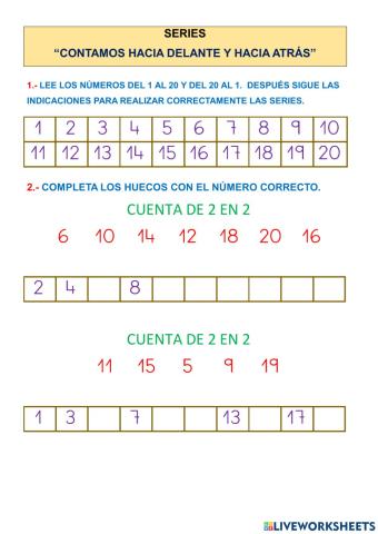 Series de matemáticas