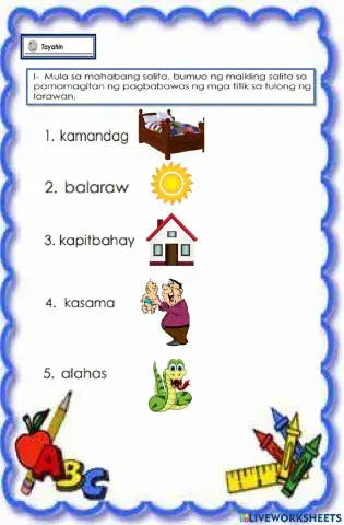 Napagyayaman ang Talasalitaan