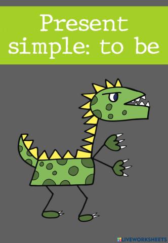 Cover: present simple to be