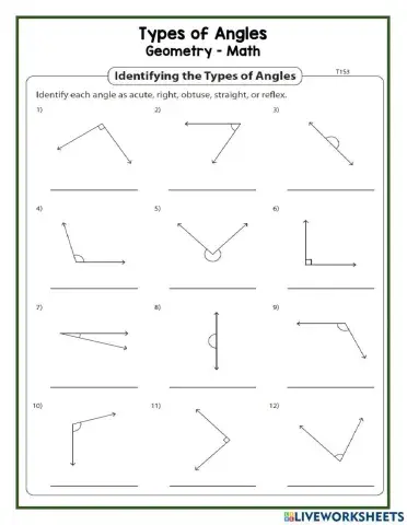 Types of angles