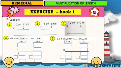 Multiplication of length