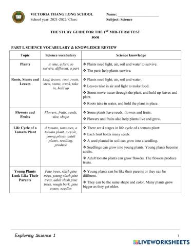 2clc-science-study guide