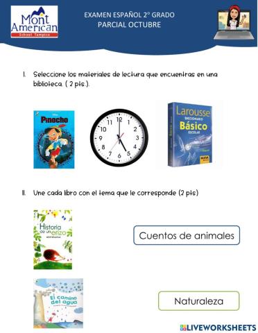 Evaluación español