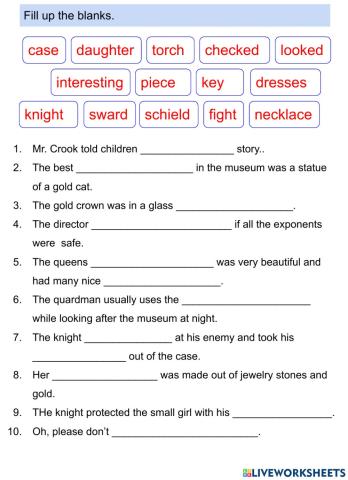 Words revision