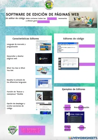 Software de Edición de páginas Web