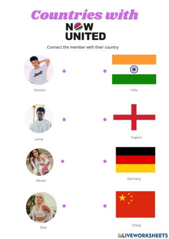 Countries with Now United (part 3)