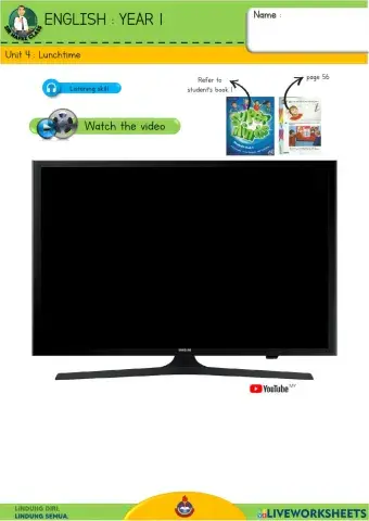 English Y1 - Lunchtime 22