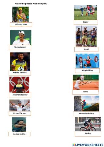 Ecuadorian sports players