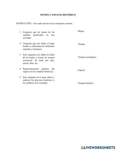 Tiempo y espacio históricos