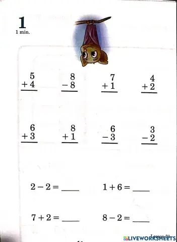 Math Facts L31