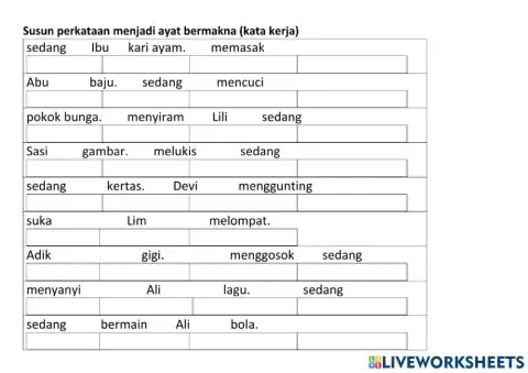 Kata kerja