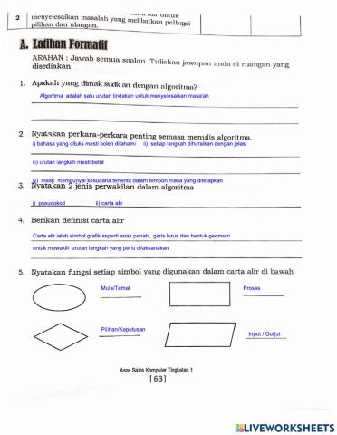 Bab 3 latihan pembangunan algoritma