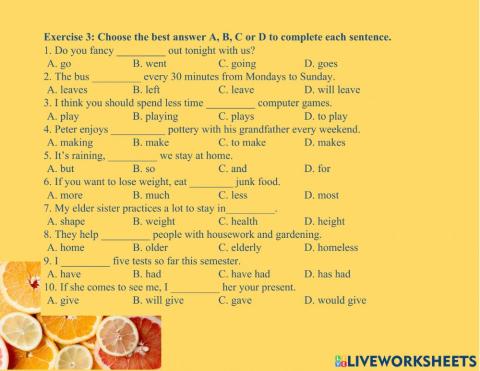 English 7 - Revision