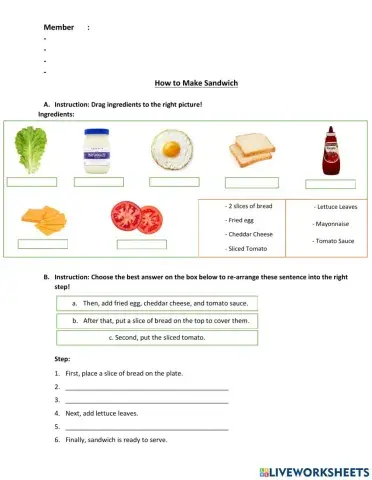 Meeting 2 - Make Sandwich