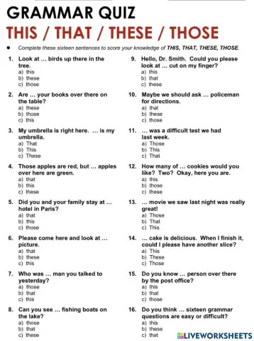 This-That-These-Those