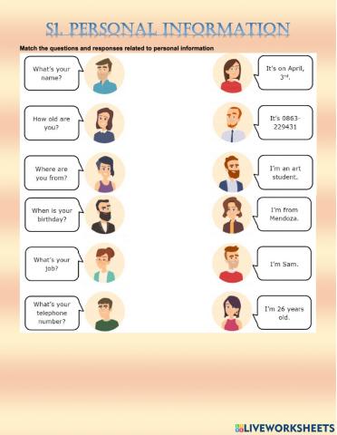 Personal information