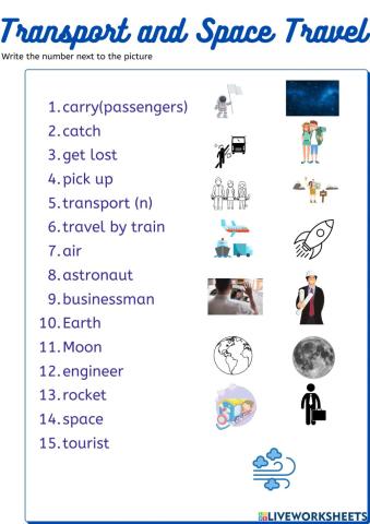 Transport and Space Travel