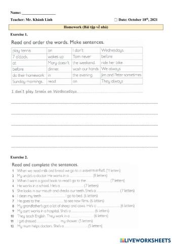 KidsBox 3 - Unit 3 and 4 Review