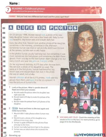 BI Year 5 - Growing Up