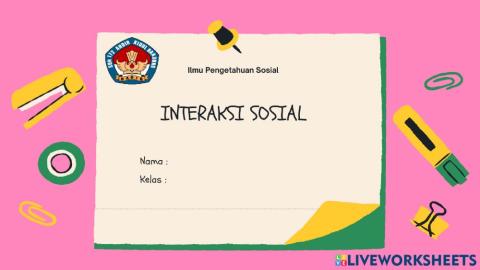 Interaksi Sosial (IPS) Kelas 5