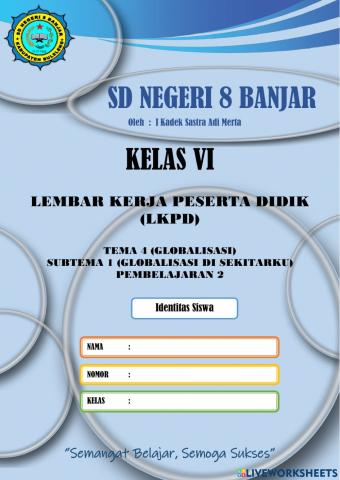 Tema 4 Subtema 1 Pembelajaran 2