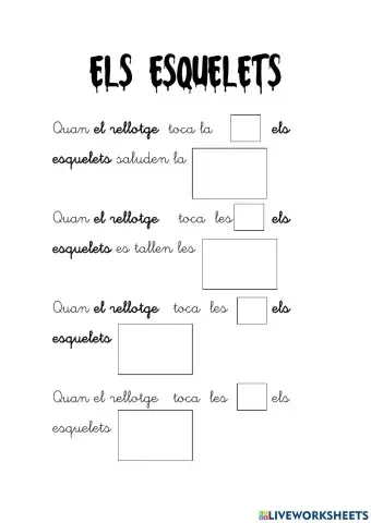 Els esquelets