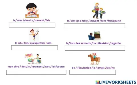 Adverbes de frequence