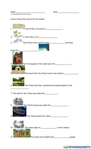 3.1 What Makes Puerto Rico Unique?