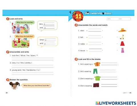 What does he look like?