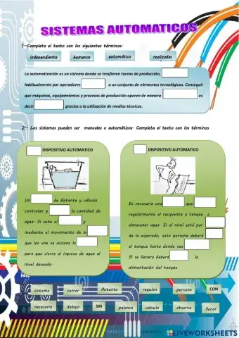 Sistemas automaticos