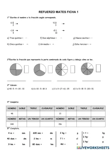      REPASO DE MATEMÁTICAS 1