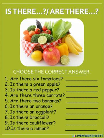 Is there - Are there