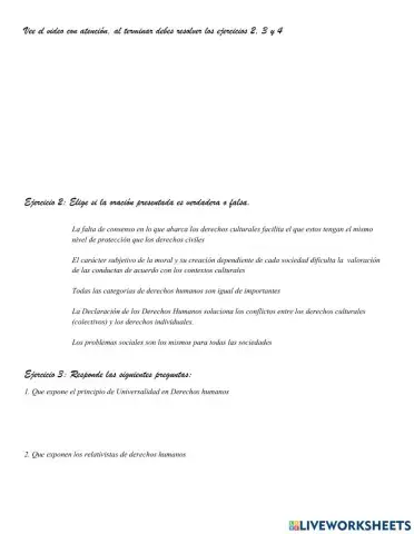 Practicas culturales y derechos humanos