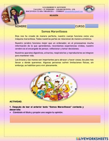 Jesús nos enseña a cuidar de  si mismos