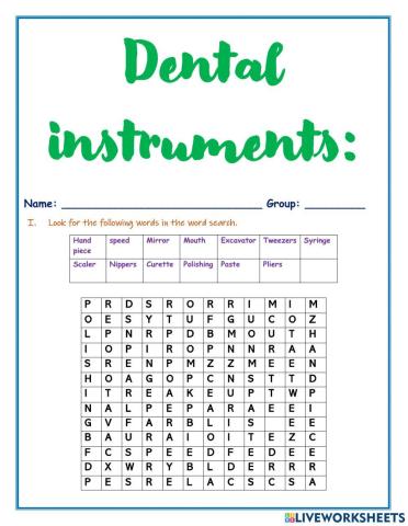 Dental Instruments
