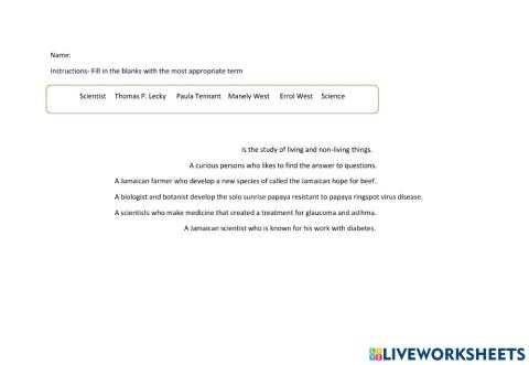 Jamaican Scientists and their invention