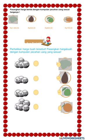 LKPD Kumpulan pecahan uang