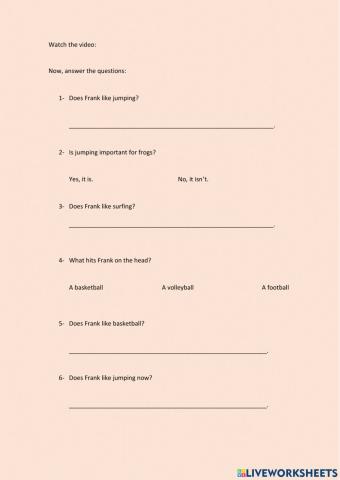 I don't like jumping