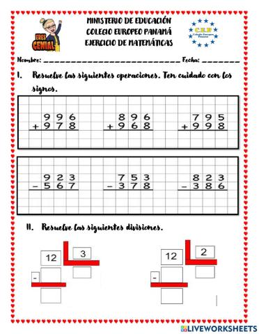 Operaciones basicas