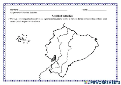 Regiones del ecuador