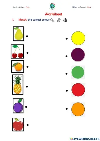 Fruits and colours