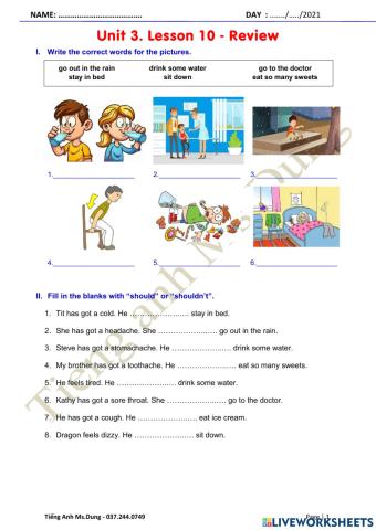 IE 4 - Unit 3 Lesson 10 Review