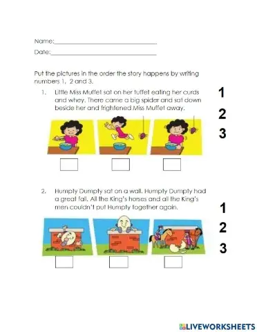 Fairy Tale Sequencing