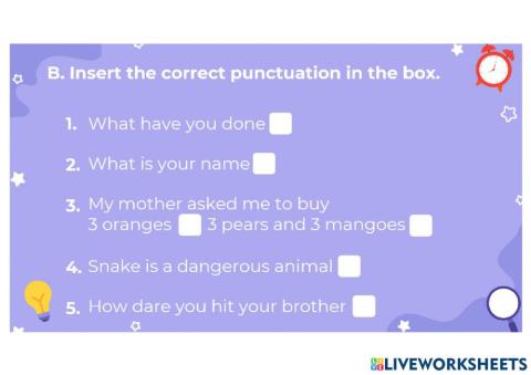 Punctuation