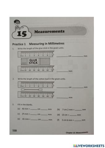 Measure in Millimetres